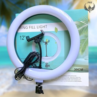 Đèn Livestream 30cm đi kèm Chân đỡ đèn bằng sắt dài 2m1 nhập khẩu mới 100% xuất VAT công ty RABBI