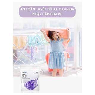 Viên giặt All in one cho bé và gia đình, an toàn, hương thơm dịu nhẹ, gói 30 viên