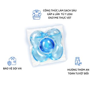 Viên giặt All in one cho bé và gia đình, an toàn, hương thơm dịu nhẹ, gói 30 viên