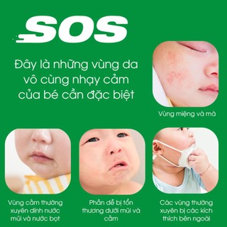 Kem làm dịu da nhanh chóng cho trẻ sơ sinh Sos Cream, Thương hiệu Atono2 Hàn Quốc [KNguyen]