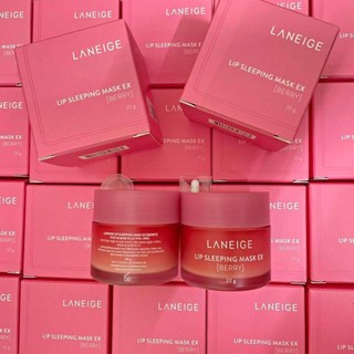 Mặt Nạ Ngủ Môi Laneige, Mặt Nạ Ngủ Môi Dưỡng Ẩm, Căng Bóng Mềm Mịn Hương Dâu Laneige Lip Sleeping Mask 3g, 20g