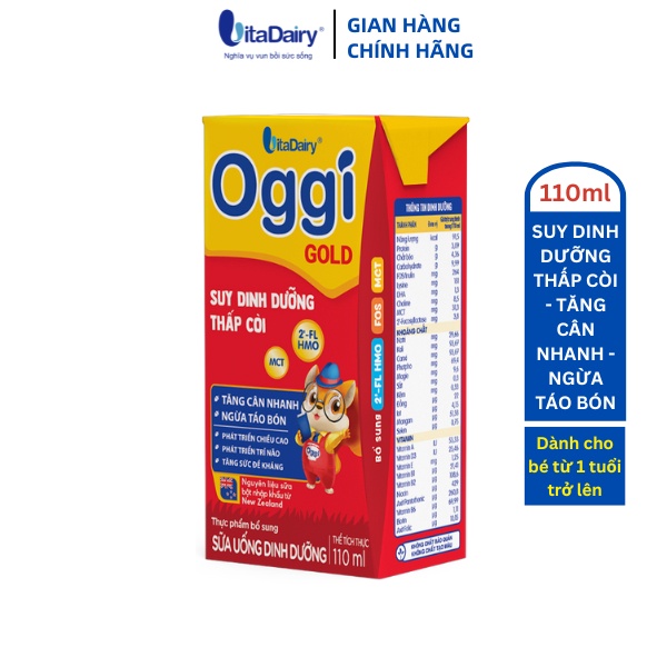 Ảnh SUDD Oggi Gold 110ml - thùng 48 hộp - VitaDairy 4