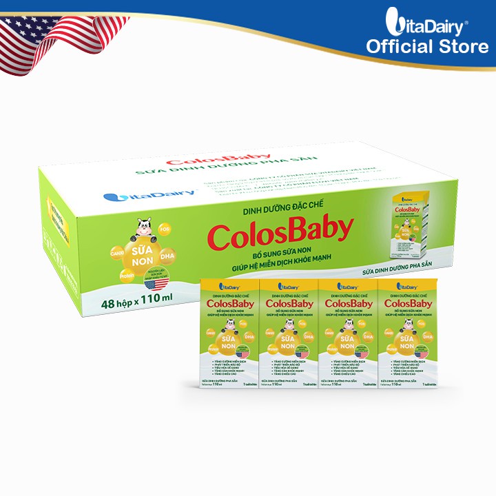 Ảnh SUDD Colosbaby Gold 110ml - thùng 48 hộp - VitaDairy 1