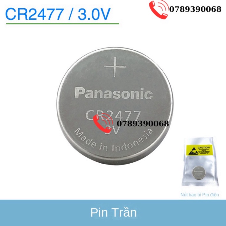 Panasonic Cr2477 Pin Nút Điện Tử Lithium 3V Nồi Cơm Điện Ngang | Shopee ...