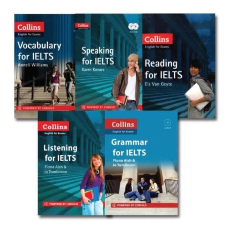 [ Tặng Audio mp3 ] Collins IELTS - Grammar/Listening/Reading/Speaking ...