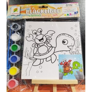 Bộ Bảng Tranh Canvas In Hình, tranh tô màu - COLORMATE