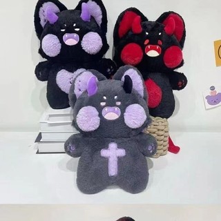 PLUSHIE - Thú nhồi bông mẫu quỷ nhỏ DDU DDU GẤU MÈO chồn mèo Đu Đu mẫu hàng có sẵn 🌻🌻 little devil DU DU RACCOON