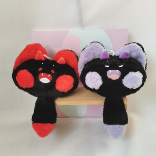 PLUSHIE - Thú nhồi bông mẫu quỷ nhỏ DDU DDU GẤU MÈO chồn mèo Đu Đu mẫu hàng có sẵn 🌻🌻 little devil DU DU RACCOON