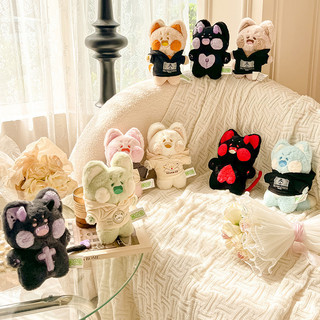 PLUSHIE - Thú nhồi bông mẫu quỷ nhỏ DDU DDU GẤU MÈO chồn mèo Đu Đu mẫu hàng có sẵn 🌻🌻 little devil DU DU RACCOON