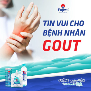 Nước Uống ION Kiềm Giàu Hydrogen Cao Cấp Fujiwa Dạng Túi Bạc 270ml - Detox nhanh Chống Oxy hoá mạnh