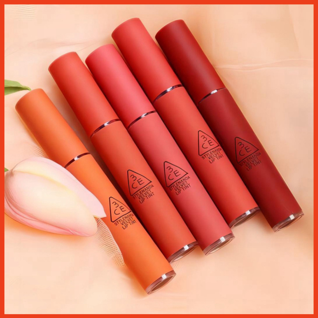 Son 3ce 3ce Velvet Lip Tint Son Kem Lì 3ce Mịn Màng Như Nhung 4g 【chính 