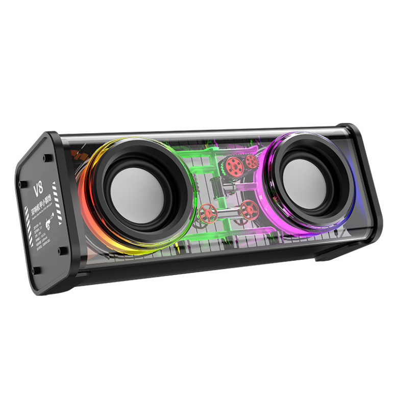 Loa bluetooth A88 led nháy theo nhạc RGB, công suất 10W, nghe nhạc cực chất HOT