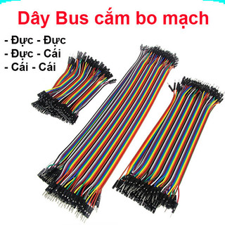 Dây bus 2.54 đủ màu 10 - 40cm ( 40 sợi 1 bus)