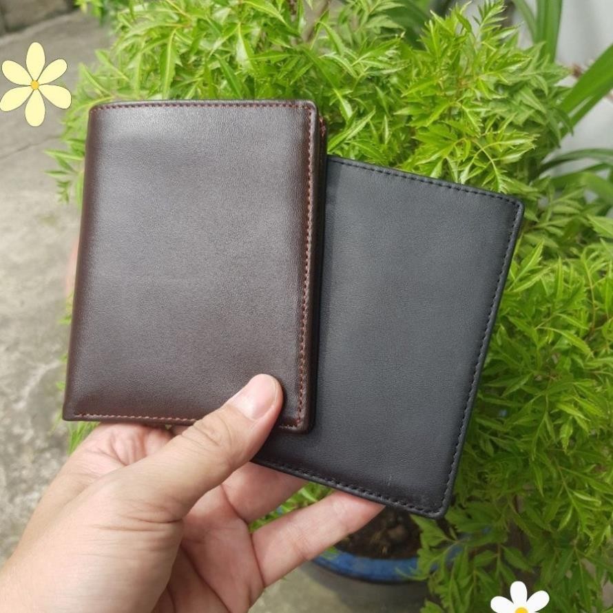 Ví Nam Da Bò Thật 100% Tặng Kèm Hộp, Bóp Da Nam Kiểu Đứng, Sang Trọng, Hợp Thời Trang | DUNGBO