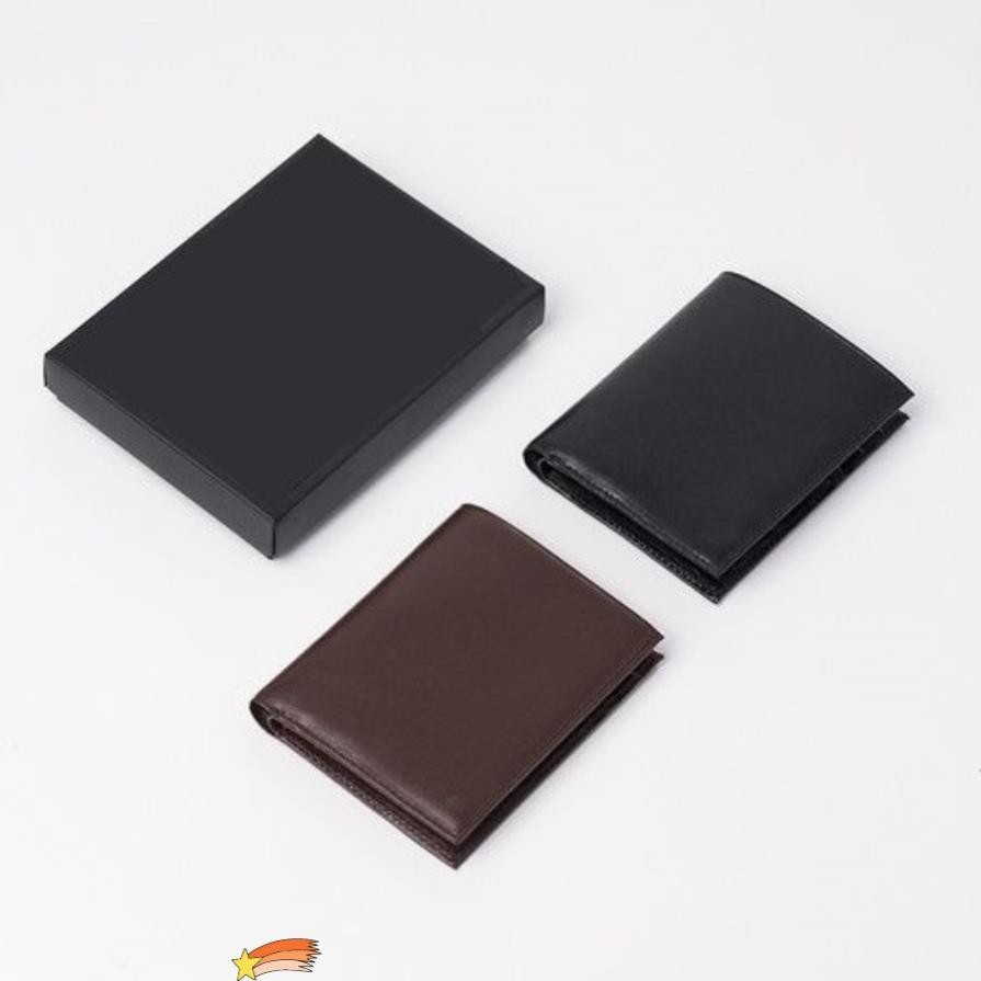 Ví Da Nam Mini Dáng Đứng Thời Trang DTR, Bóp Nam Đẹp Đẳng Cấp, Da Bò Thật 100%, Nhỏ Gọn, Dễ Mang