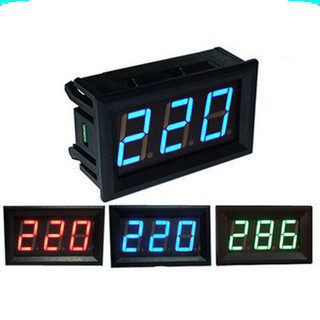 Đồng hồ hiển thị điện áp AC 220V 2 Dây