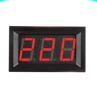 Đồng hồ hiển thị điện áp AC 220V 2 Dây