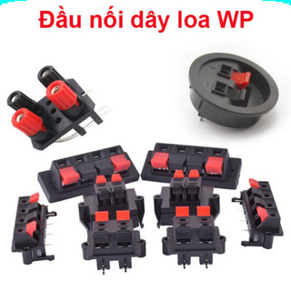 [Ưu đãi] (5 cái) Đầu nối dây loa, trạm kẹp loa, jack dây loa chân hàn dây, chân hàn PCB