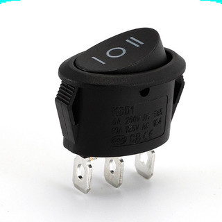 [Ưu đãi] (5 cái) Công tắc bập bênh Ovan 6A 250V