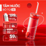 Máy Tăm Nước Cầm Tay Mini Lazychef LC-01TN 3s - Tăm Nước Vệ Sinh 3 chế độ, Làm Sạch Bằng Sóng Siêu Âm — ảnh 3