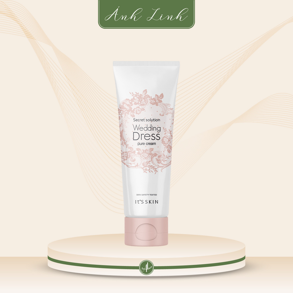 Kem Dng Lm Sng Da It's Skin Secret Solution Wedding Dress Pure White  Cream 100ml | Shopee Vit Nam