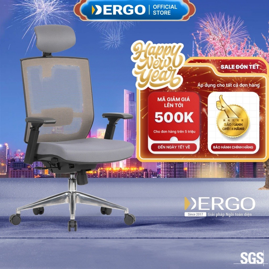 Ghế Công Thái Học Ergonomic Office Chair DERGO Velar X04AL Shopee