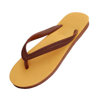 Thái Lan Nhập Khẩu Nâu Vàng Nanyang Elephant Thương Hiệu Cao Su Tự Nhiên Flip-Flops Nam Việt Nam Dép Đi Biển Mặc-