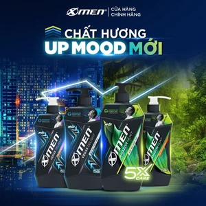 Combo Dầu gội + Sữa tắm Xmen Amazon Hunt/Vegas Delight 630g - Công nghệ mùi hương giúp tinh thần phấn chấn