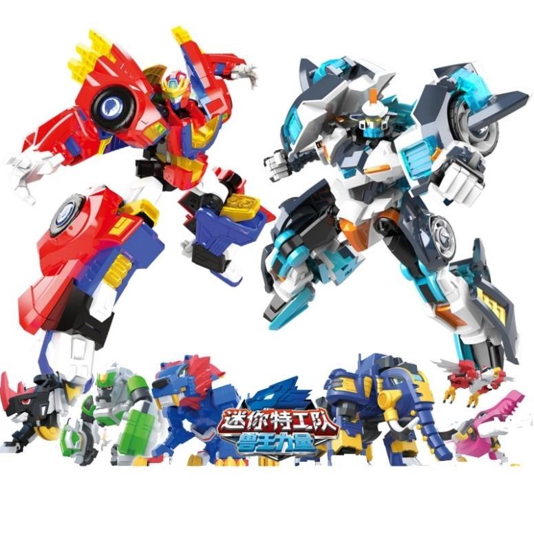 [Transform Robot] Đồ chơi Miniforce 4 Biệt đội siêu nhân nhí Chiến binh ...