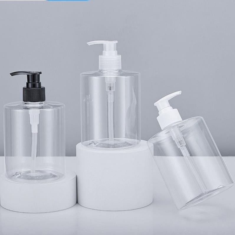[KHO SỈ] Chai Lọ Xịt Vòi Nhấn Nhựa Pet 500ml, 1 Lít Đựng Dầu Gội, Sữa ...
