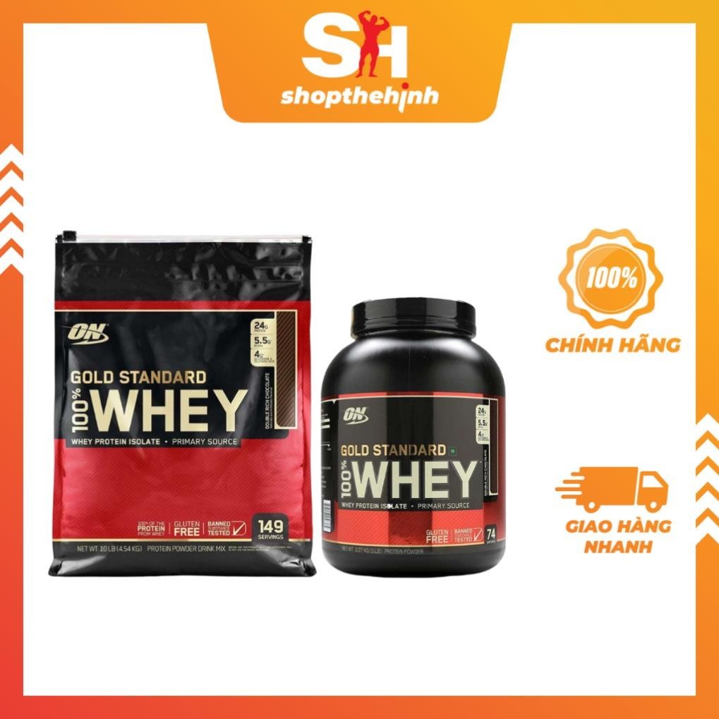 Optimum Nutrition Gold Standard 100 Whey Sữa Tăng Cơ Phát Triển Cơ Bổ Sung Protein Shopee