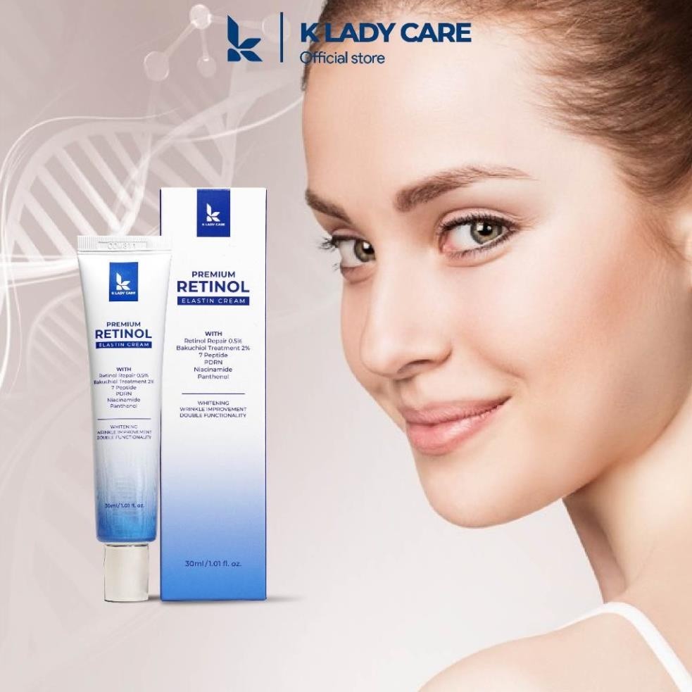 Kem Retinol K Lady Care 30ml, trẻ hóa da, giảm thâm, nám, tàn nhang