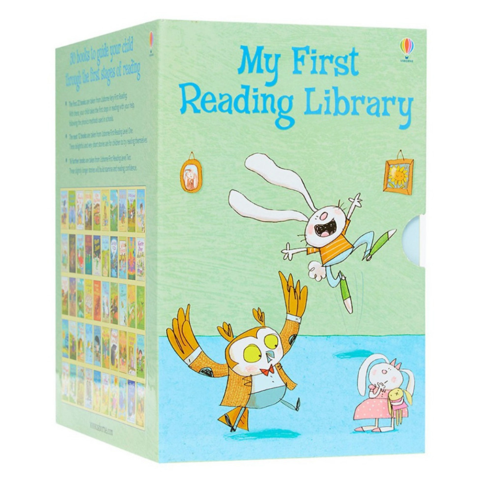 Sách - Usborne My First Reading LIbrary - Bộ xanh 50 quyển | Shopee ...