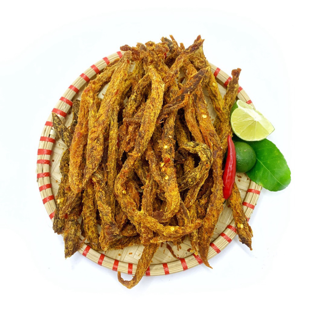 Khô Bò Que Tây Nguyên 200Gr Xuất Khẩu 100% Thịt Bò Tươi VNFoods