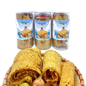 Khô Mực Cán Tẩm Gia Vị 250Gr Đảm Bảo VSATTP VNFoods
