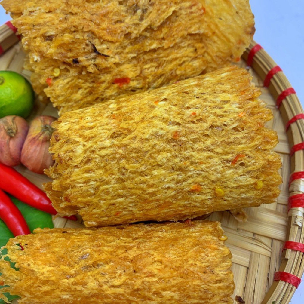 Khô Mực Cán Tẩm Gia Vị 250Gr Đảm Bảo VSATTP VNFoods