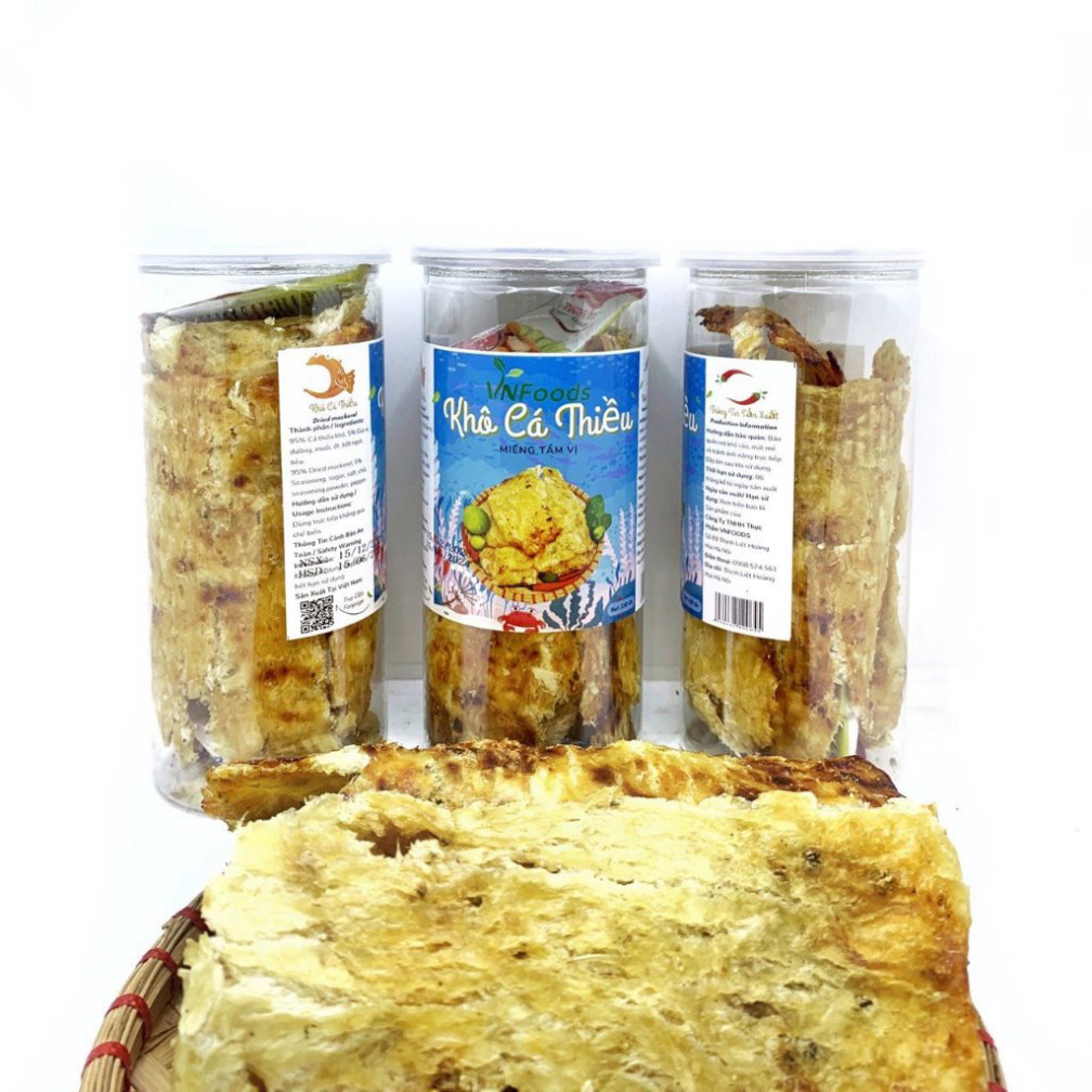 Khô Cá Thiều Miếng Tẩm Vị 250Gr Đảm Bảo VSATTP VNFoods