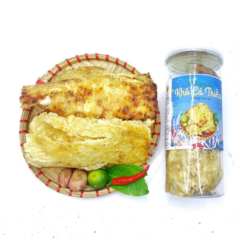 Khô Cá Thiều Miếng Tẩm Vị 250Gr Đảm Bảo VSATTP VNFoods