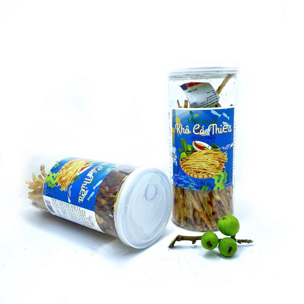 Khô Cá Thiều Que Tẩm Vị 200-250Gr Giòn Ngon - Đậm Vị VNFoods