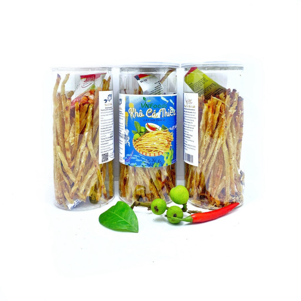 Khô Cá Thiều Que Tẩm Vị 200-250Gr Giòn Ngon - Đậm Vị VNFoods