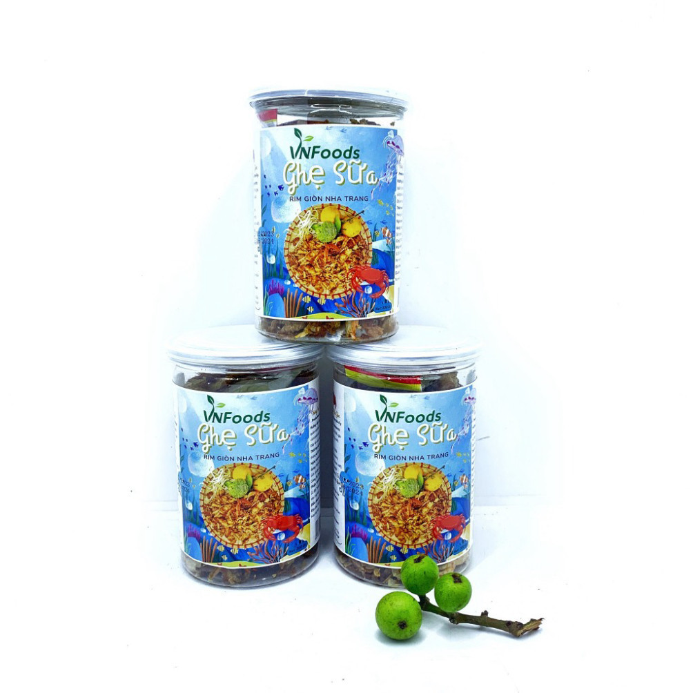 Ghẹ Sữa Rim Giòn Nha Trang 200Gr Đảm Bảo VSATTP VNFoods
