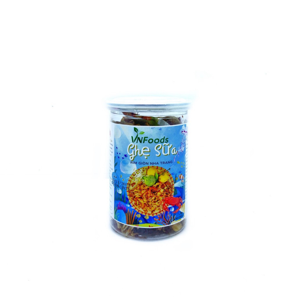 Ghẹ Sữa Rim Giòn Nha Trang 200Gr Đảm Bảo VSATTP VNFoods