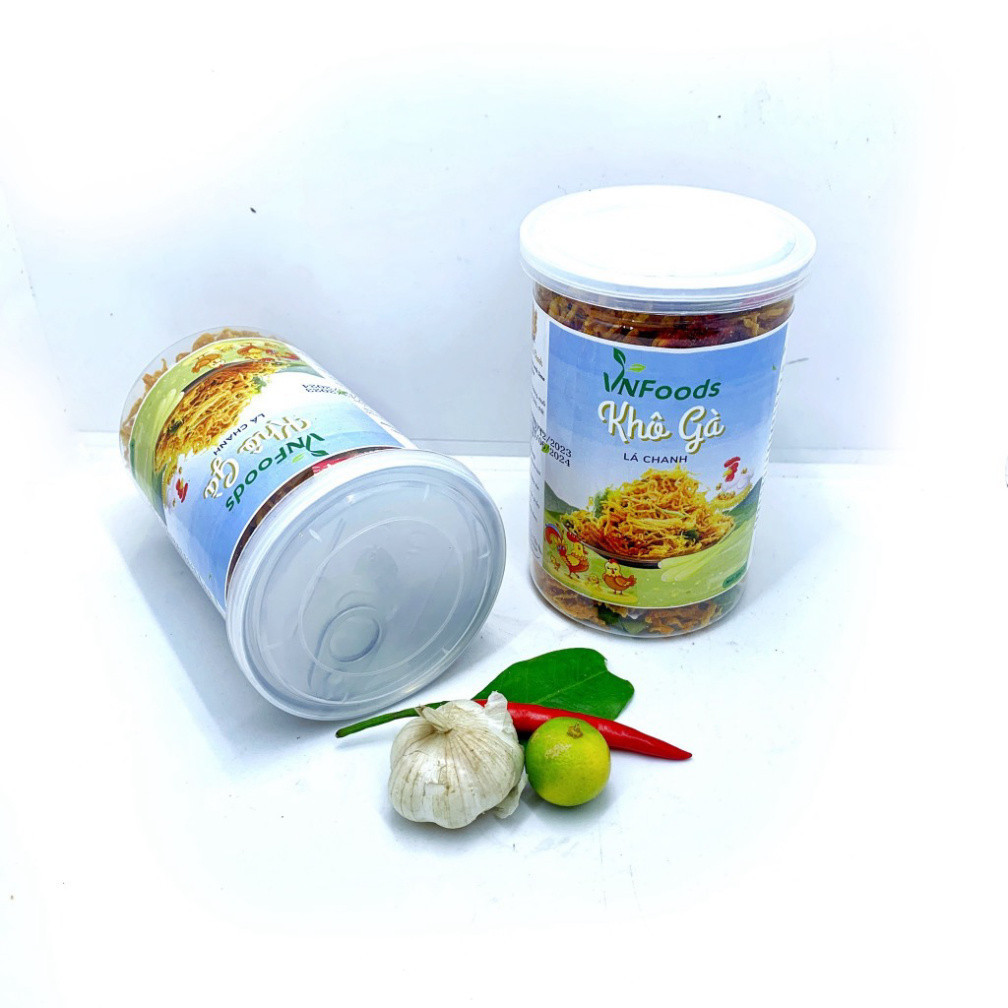 Khô Gà Lá Chanh 250Gr Đảm Bảo VSATTP VNFoods