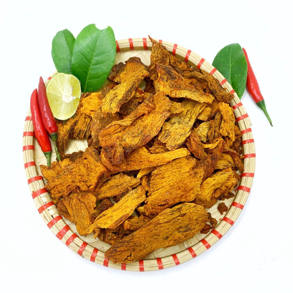 Khô Bò Vụn Giòn Tây Nguyên 250Gr Xuất Khẩu Cay Vừa Chuẩn Vị VNFoods