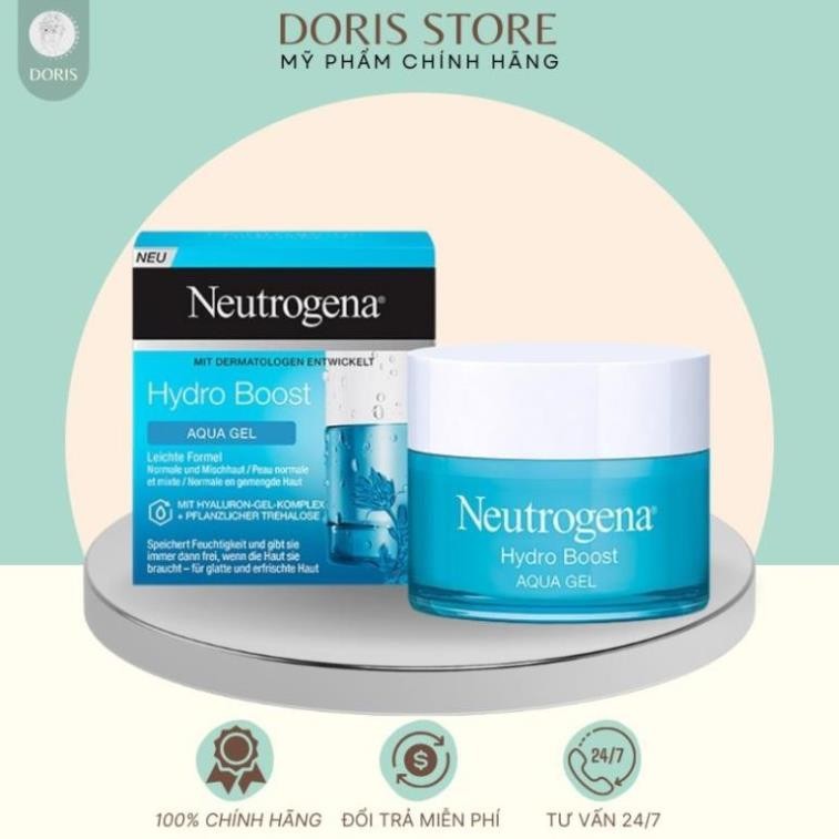 Kem dưỡng ẩm, cấp nước Neutrogena Hydro Boost Quater/Aqua gel 50g