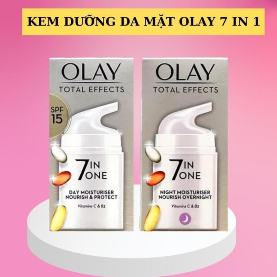 Serum NUMBUZIN NO 5 +Kem Dưỡng Olay Total Effects 7 In 1