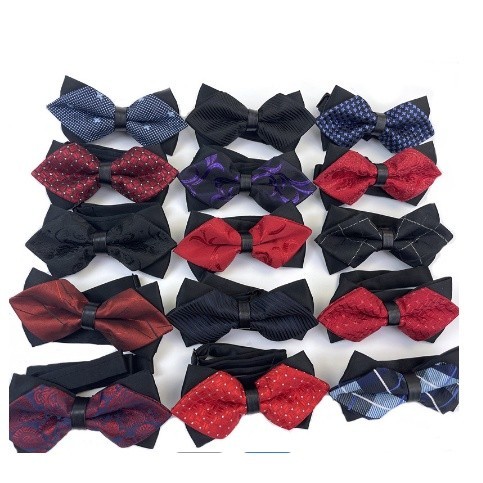Nơ đeo cổ nam nơ chú rể cao cấp đủ màu đủ kiểu sang rẻ xịn | Shopee ...