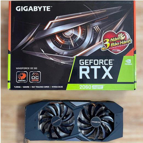 [vga 2nd] Gigabyte Rtx 2060 Super Windforce Oc 8g Gddr6 Shopee Việt Nam