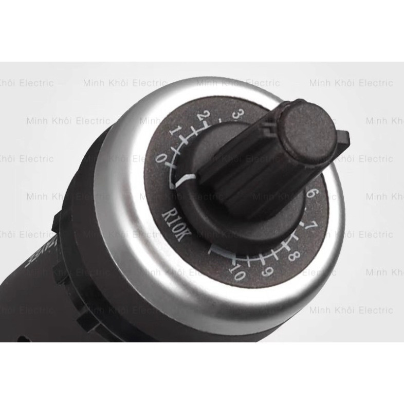 Chiết áp phi 22mm LA42DWQ,chiết áp tủ điện,biến trở,biến trở xoay chiết áp,triết áp,chiết áp đơn,chiết áp xoay cho biến
