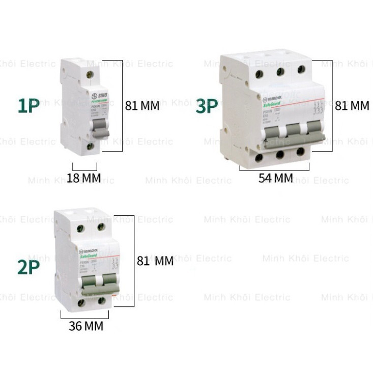 Aptomat Sino Vanlock, cầu dao Sino PS45N các loại, aptomat tép Vanlock,cầu dao tự động Sino Vanlock,attomat,át Vanlock C